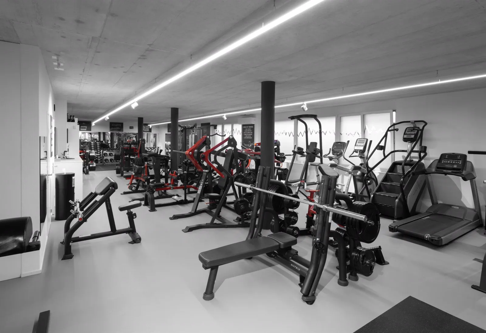 Trainingsfläche im ONE MORE Studio in Schleinikon